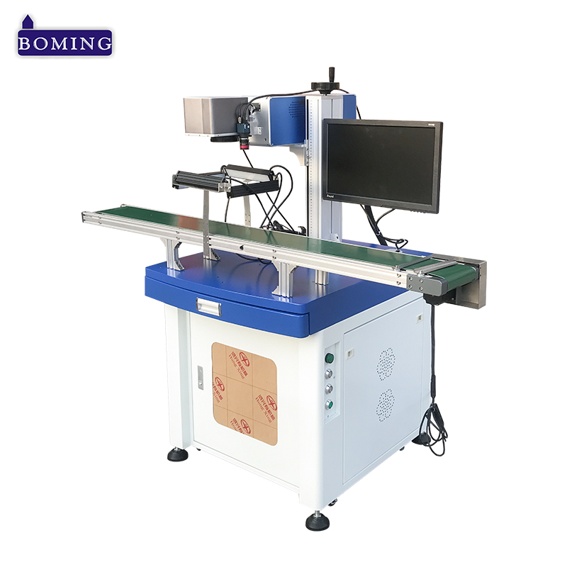 laser marking machine with auto conveyor