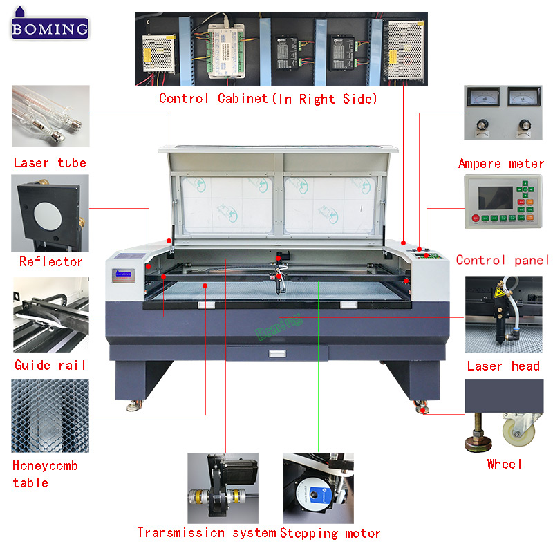 1610 laser cutting machine