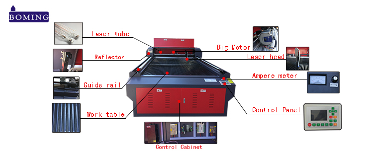 MDF laser cutting bed