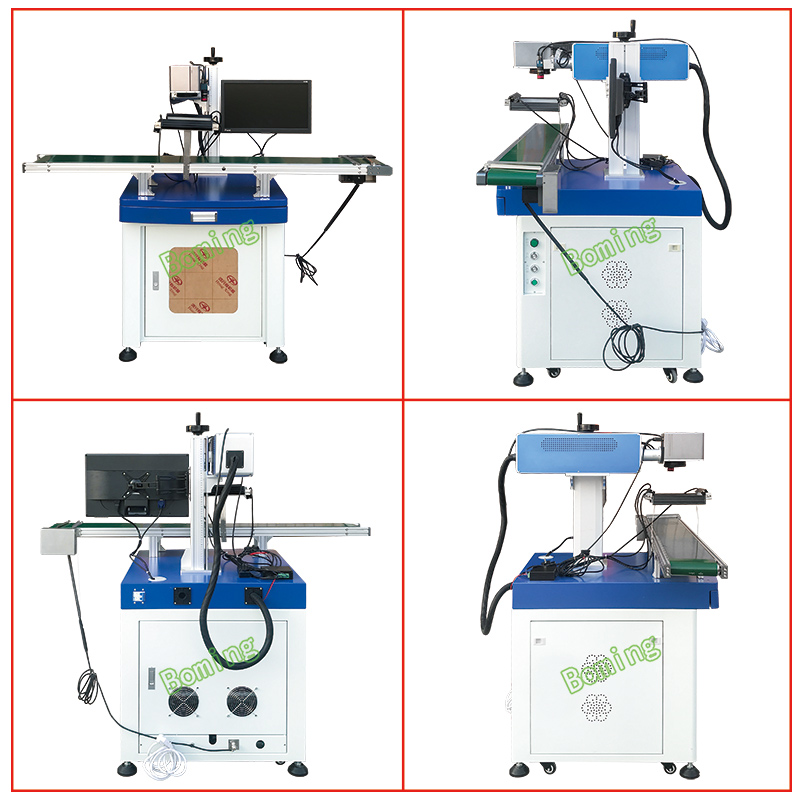 ccd laser mark machine with conveyor