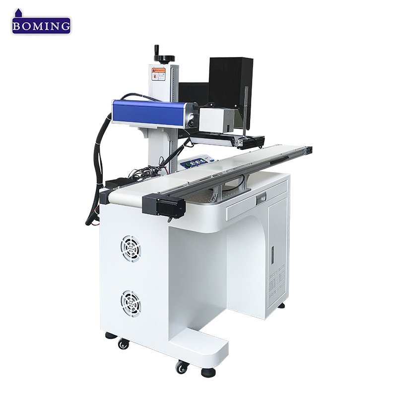 Ccd Camera fiber Laser marking Machine