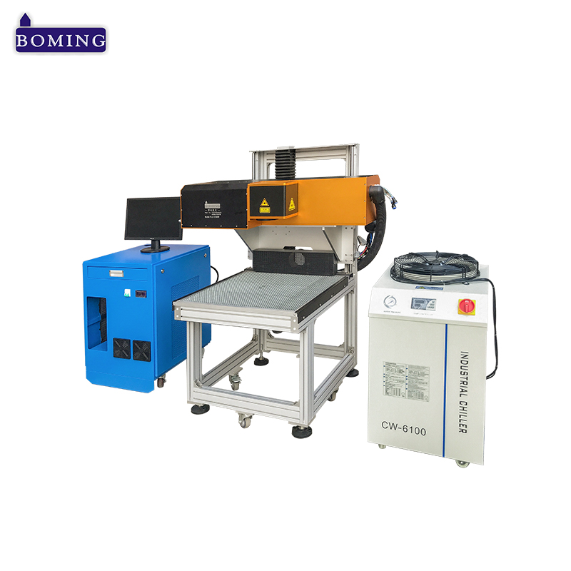 co2 laser marking machine with metal tube