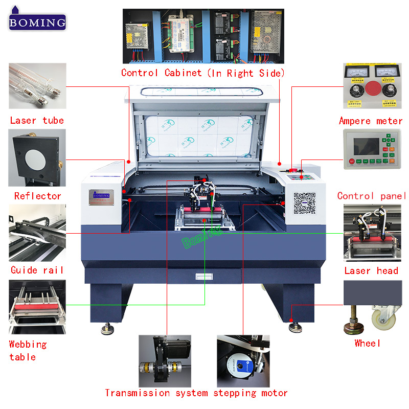 woven label laser cutting equipment