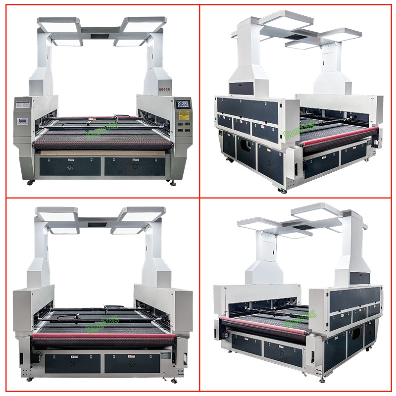 Laser cutting machine with camera