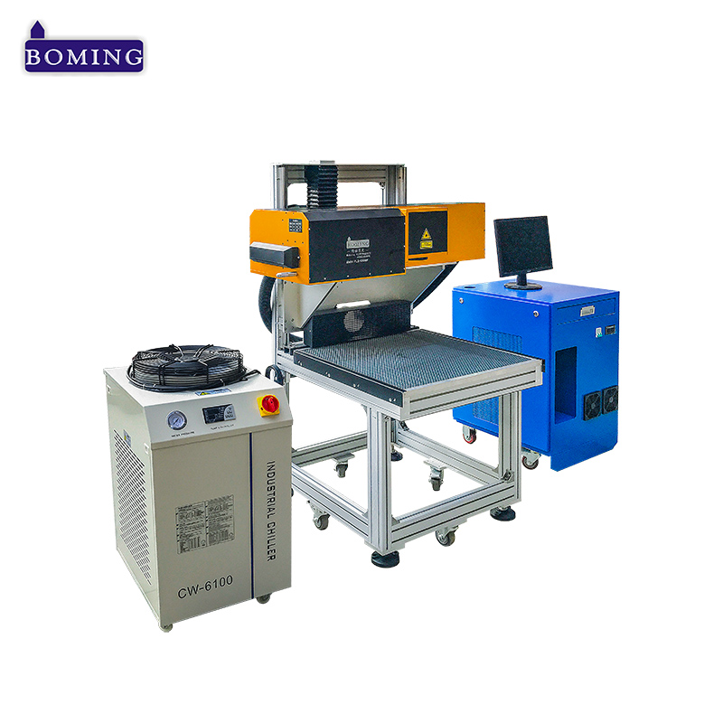  Plastic film laser punching marking machine