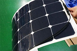 Laser cut solar panels