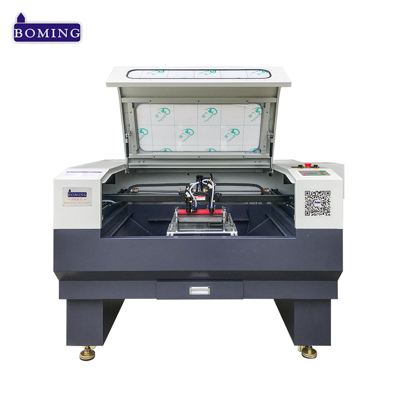 9060 2 head Webbing laser cutting machine