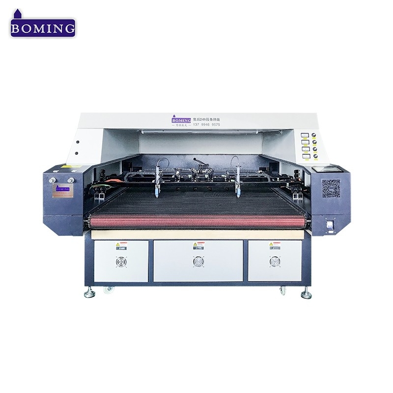 New machine for 4 Head auto feeding laser painting cutting machine
