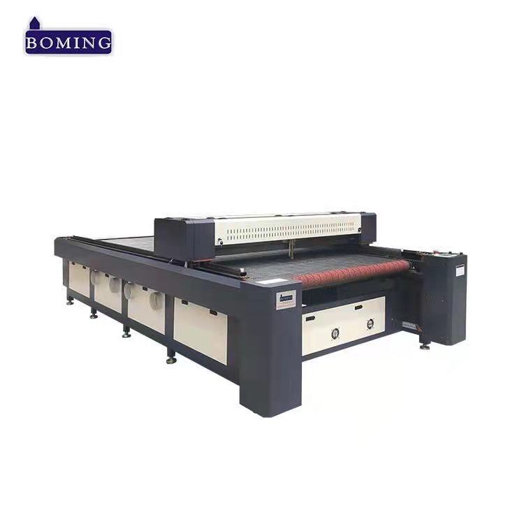 Boming camera laser cutting bed ship to India customer